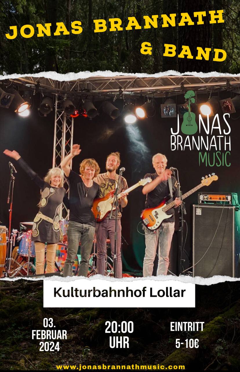 SA 03.02.24 – Jonas Brannath & Band