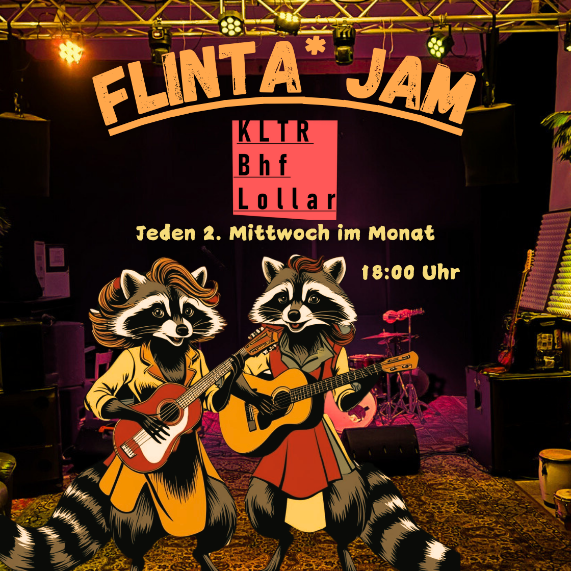 MI 13.11.24 – Wohnzimmerabend + FLINTA* JAM