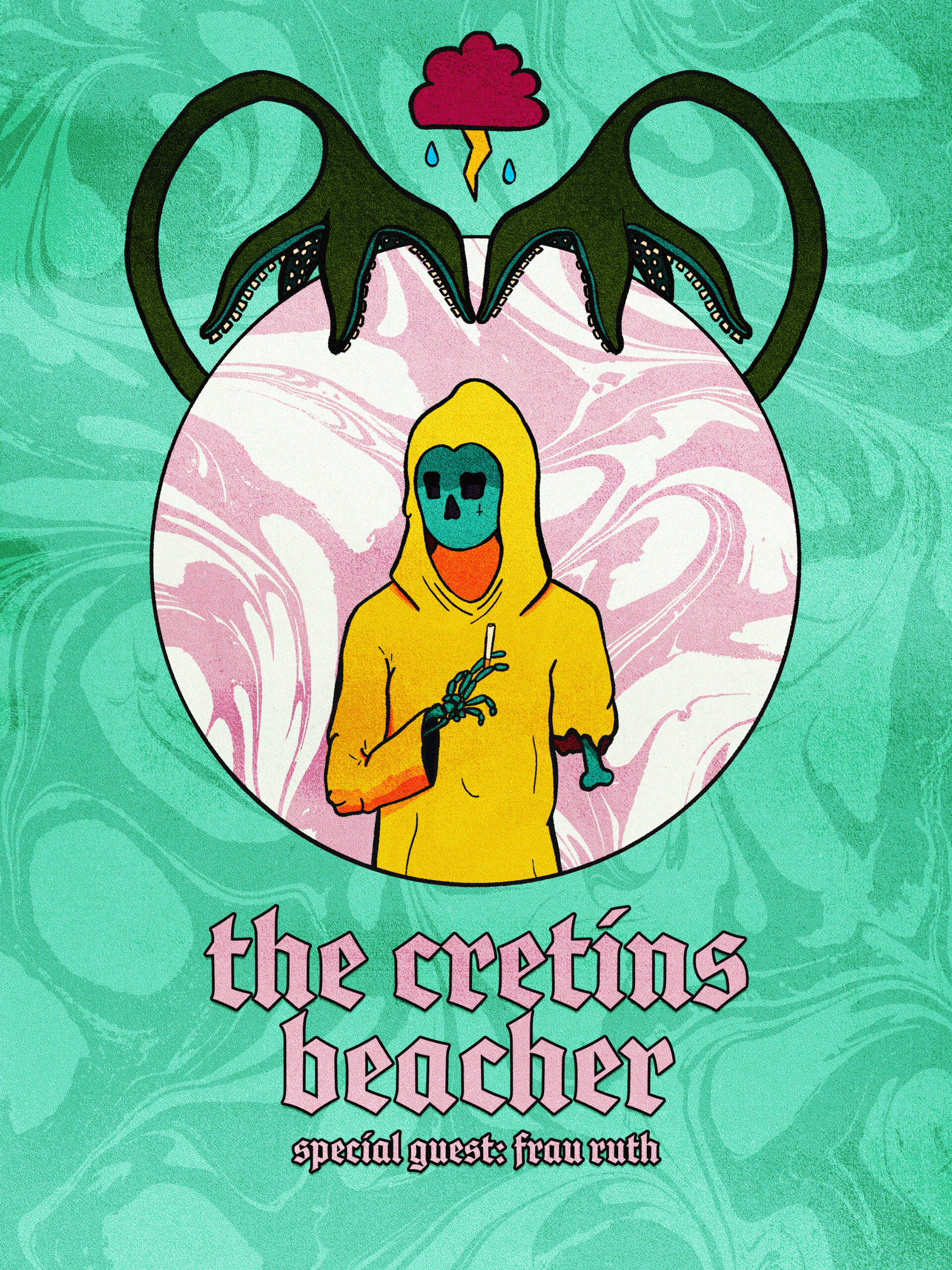 SA 19.04.25 – THE CRETINS//BEACHER//FRAU RUTH