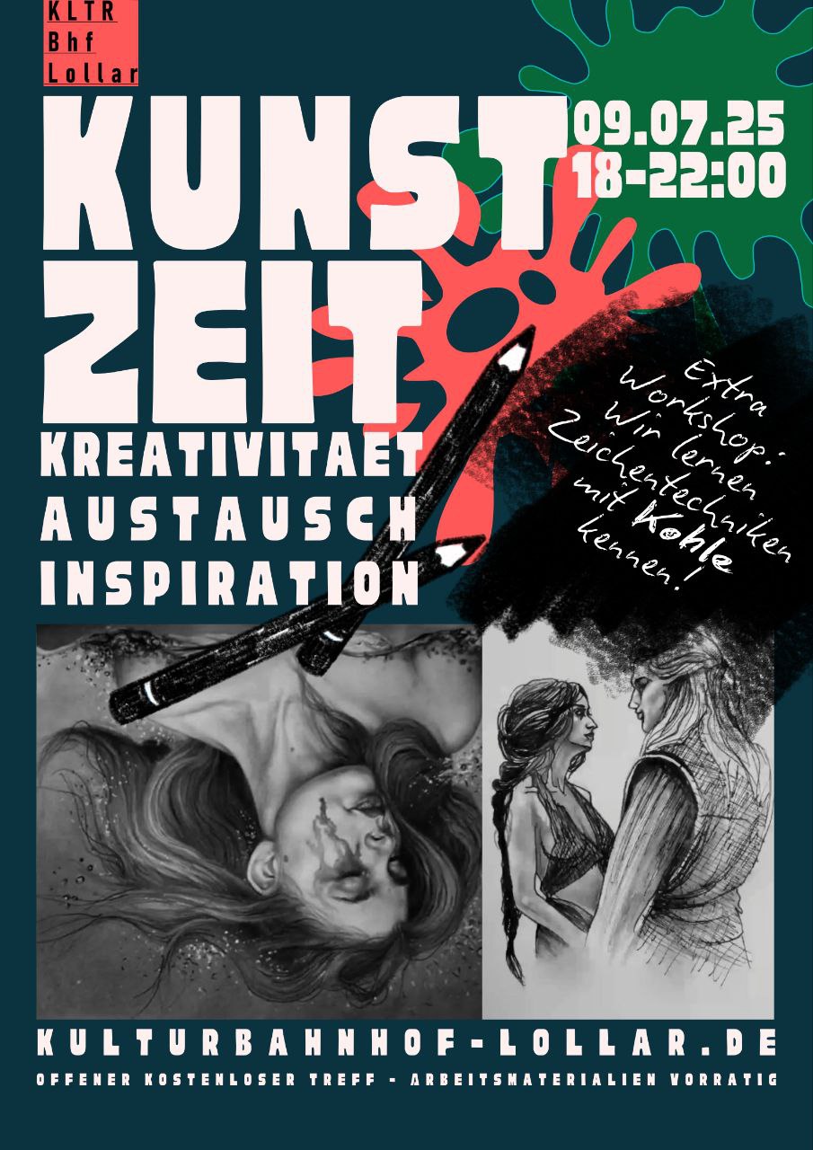 MI 09.07.25 – Kunstzeit +Workshop