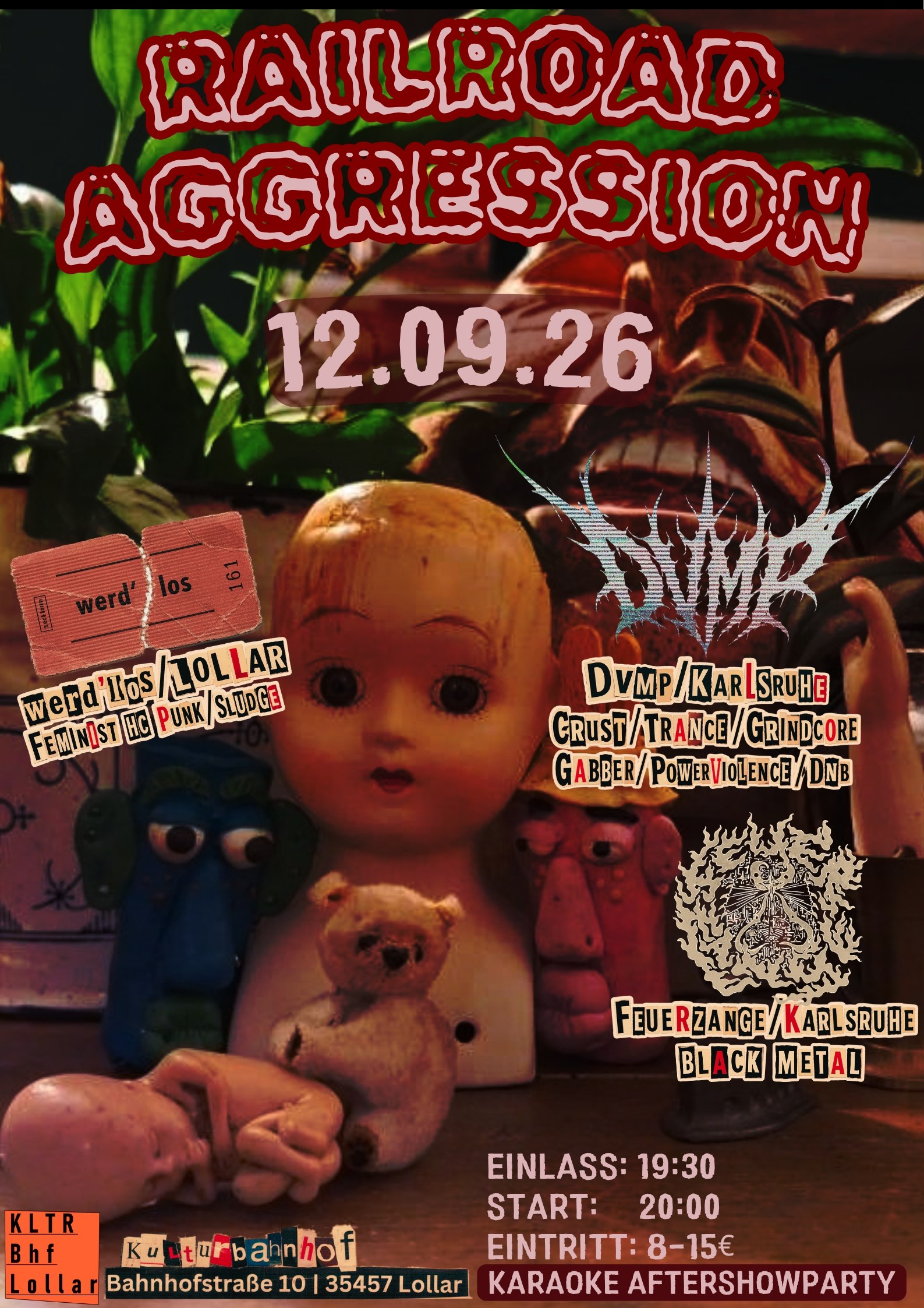SA 12.09.26 – RAILROAD AGRESSION (crust/HC/sludge/BM)